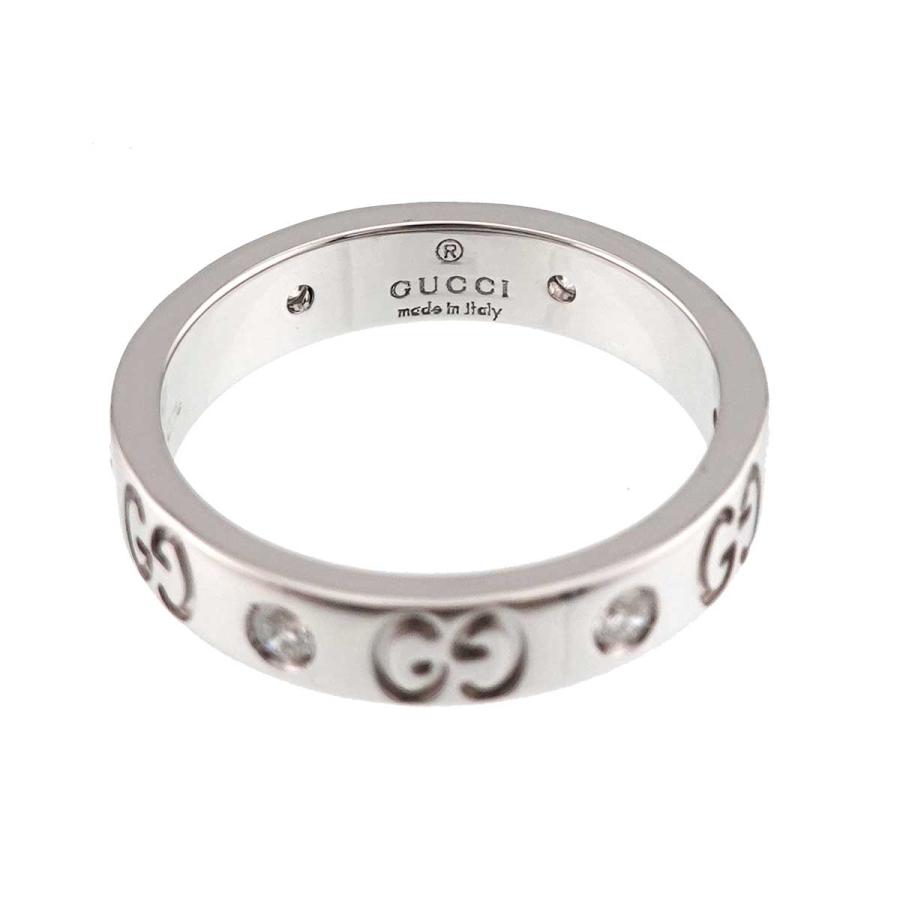 GUCCI（グッチ） アイコン #11 リング ダイヤ K18 WG ホワイトゴールド
