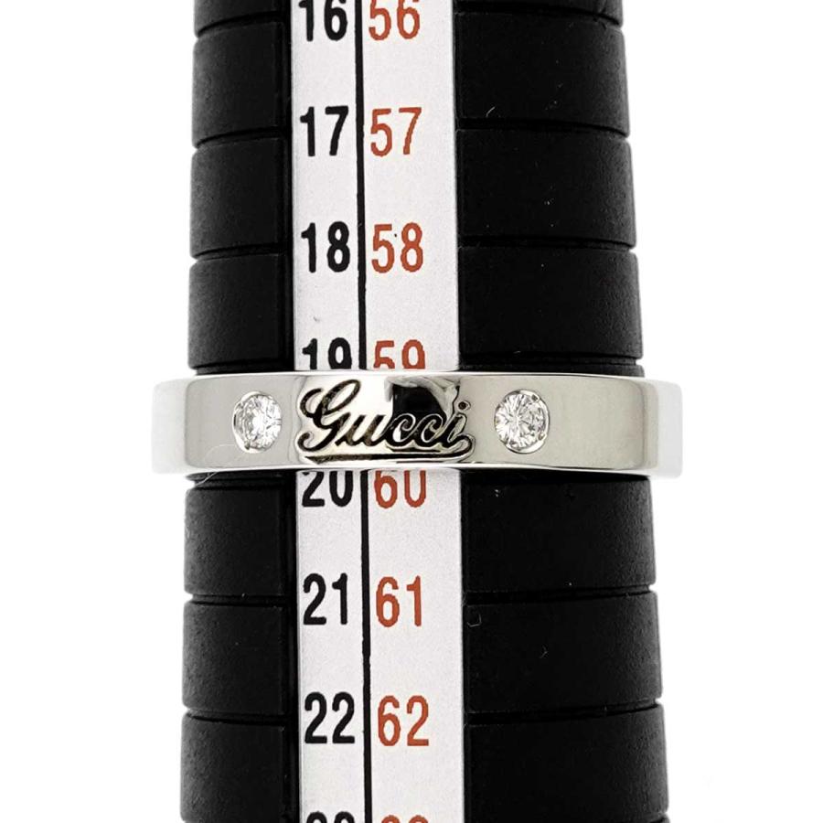 GUCCI（グッチ） アイコン プリント #20 リング ダイヤ K18 WG