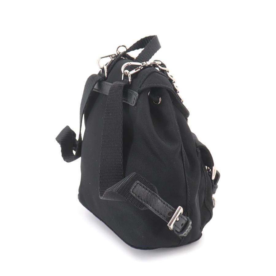 PRADA（プラダ） 新品同様 ミニ チェーン ショルダー バッグ ナイロン