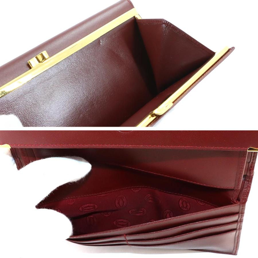 Cartier（カルティエ） 未使用 展示品 マストライン 三つ折り がま口