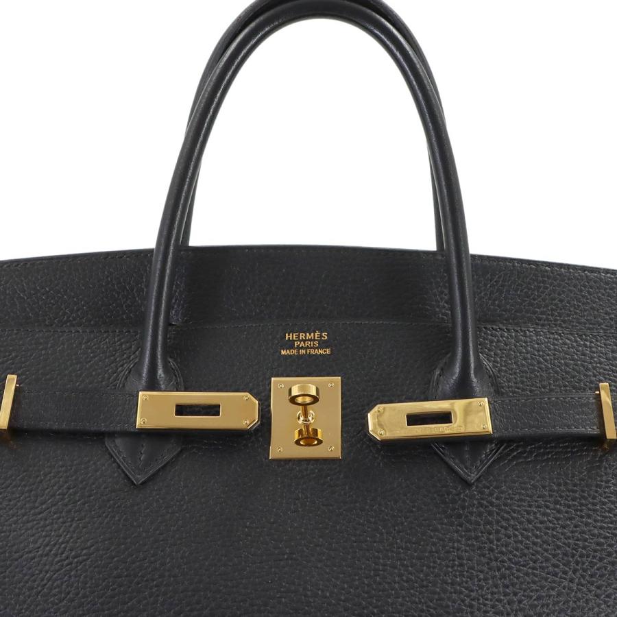 HERMES（エルメス） 新品同様 バーキン40 アルデンヌ ブラック ハンド