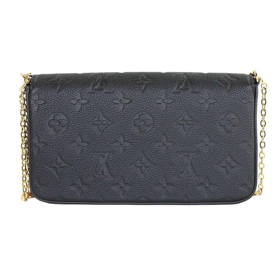 未使用 展示品 ルイ ヴィトン LOUIS VUITTON モノグラム アンプラント ポシェット フェリシー チェーン ウォレット レザー M64064 90320217の画像