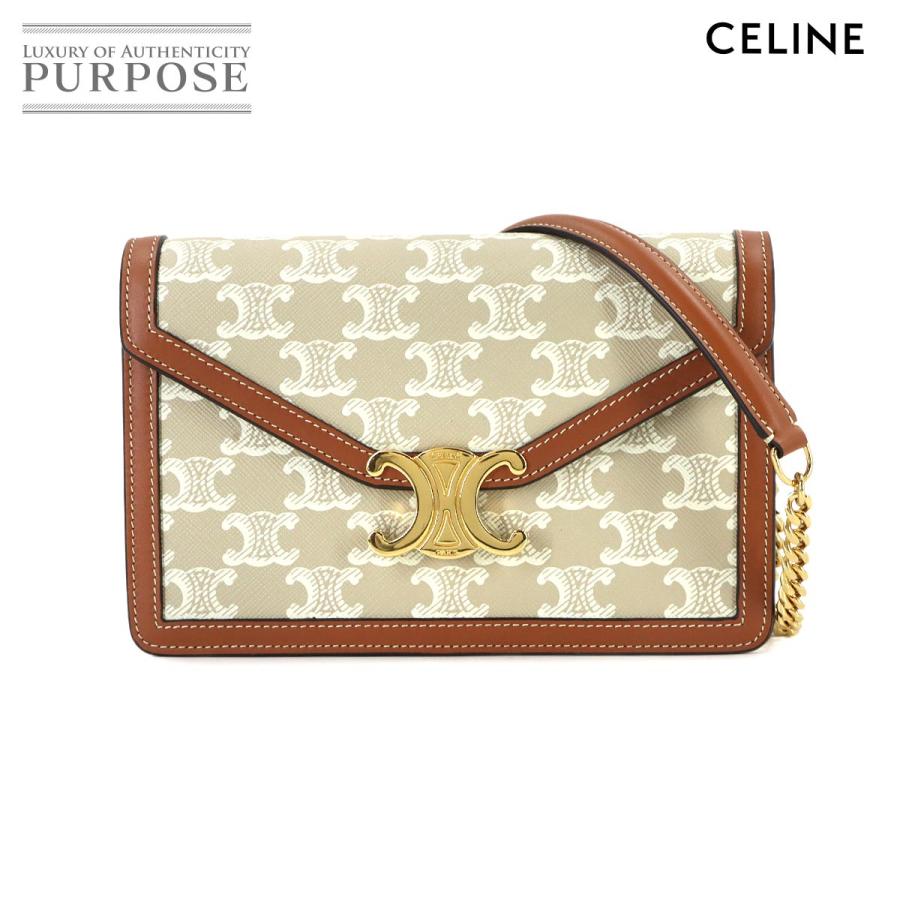 CELINE（セリーヌ） 未使用 展示品 マーゴ トリオンフ チェーン 