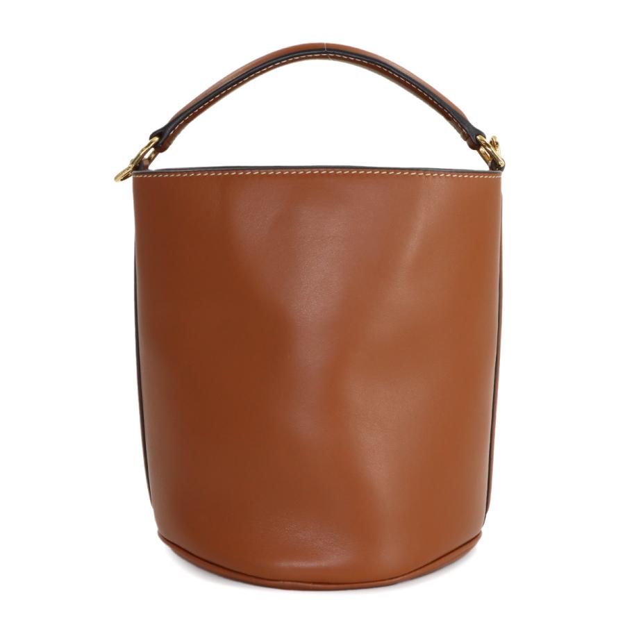 未使用 展示品 セリーヌ CELINE ティーン バケット 16 2way ハンド ショルダー バッグ レザー タン ブラウン 197573 90320247_2
