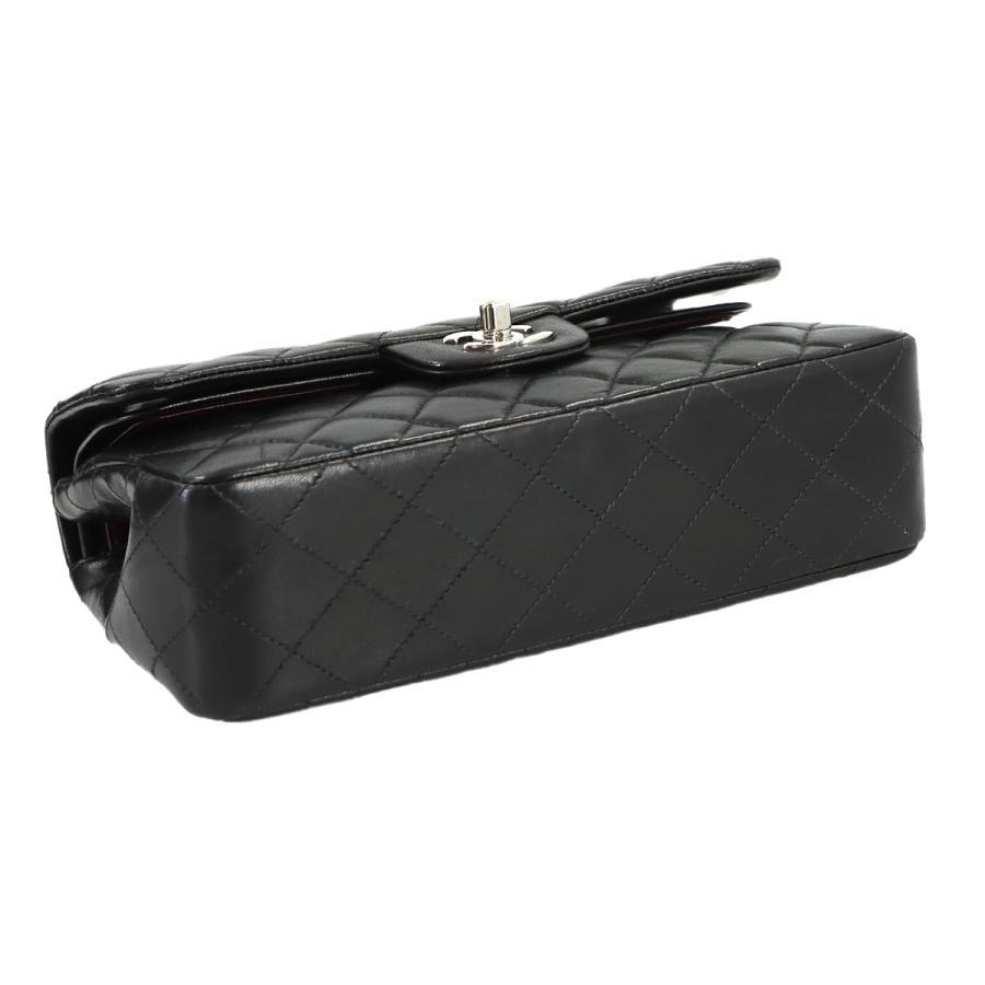 新品同様 シャネル CHANEL マトラッセ 23 チェーン ショルダー バッグ ラムスキン ブラック A01113 シルバー 金具 ヴィンテージ 90320254の画像