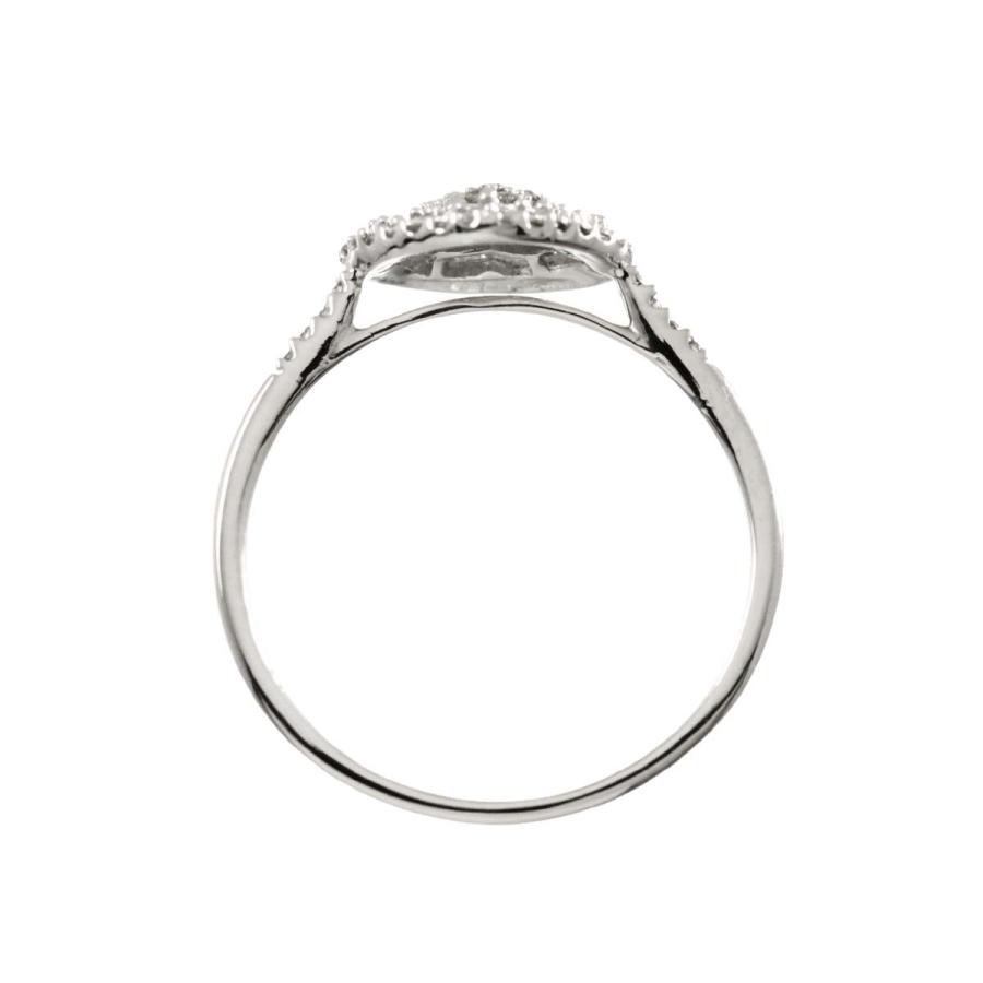 リング 11.5号 ダイヤ 0.25ct K18 WG ホワイトゴールド 750 指輪 