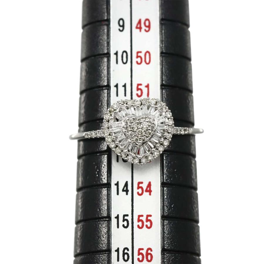 リング 11.5号 ダイヤ 0.25ct K18 WG ホワイトゴールド 750 指輪 