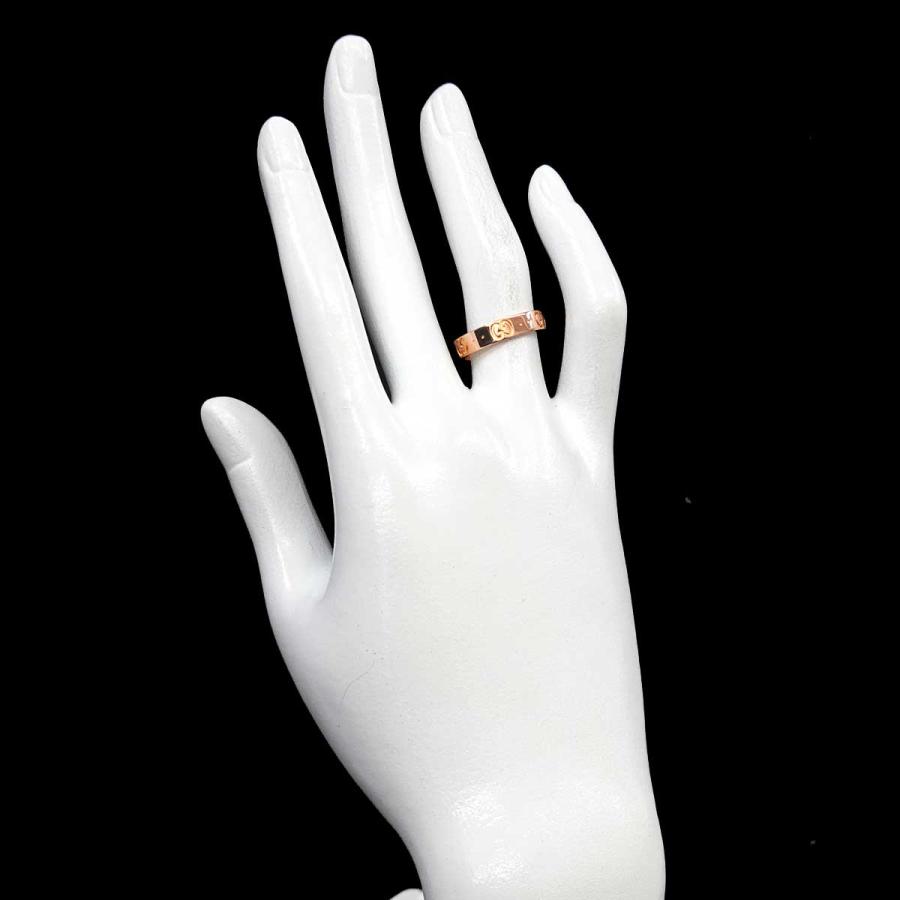 GUCCI（グッチ） アイコン #13 リング K18 PG ピンクゴールド 750 指輪 