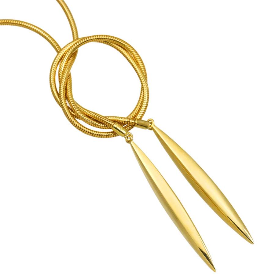 TIFFANY&Co.（ティファニー） フェザー ラリエット ロング ネックレス