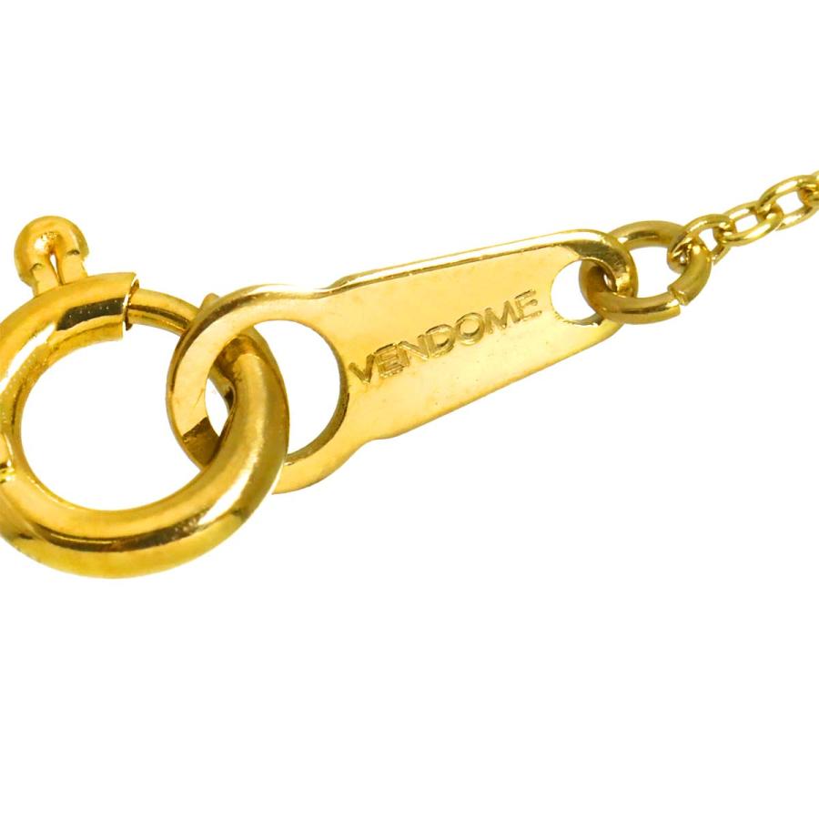 VENDOME AOYAMA（ヴァンドーム青山） クロス ダイヤ 0.18ct ネックレス