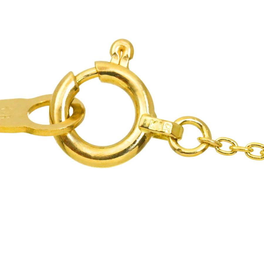 VENDOME AOYAMA（ヴァンドーム青山） クロス ダイヤ 0.18ct ネックレス 