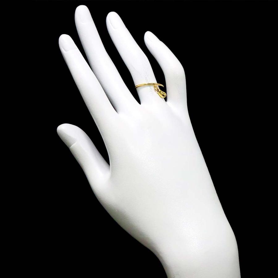 TIFFANY&Co.（ティファニー） ティアドロップ 11号 リング K18 YG