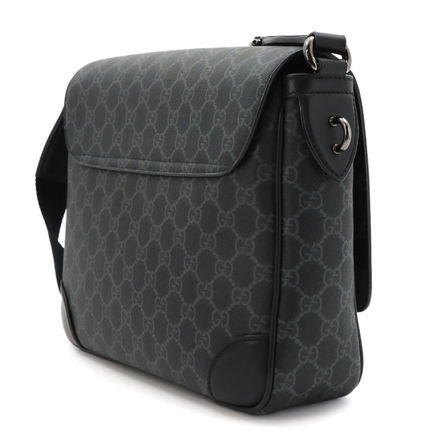 GUCCI（グッチ） 新品同様 GUCCI GGエンブレム ミディアム クロス