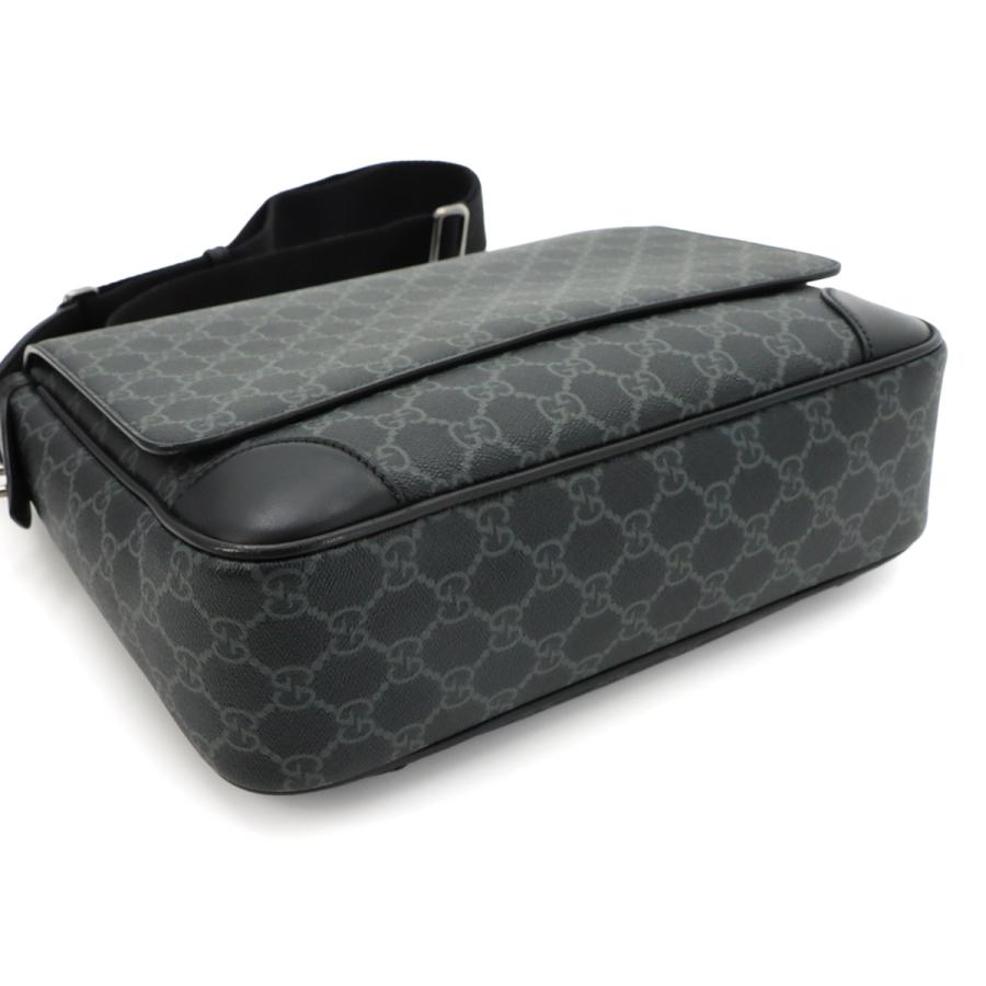 GUCCI（グッチ） 新品同様 GUCCI GGエンブレム ミディアム クロス