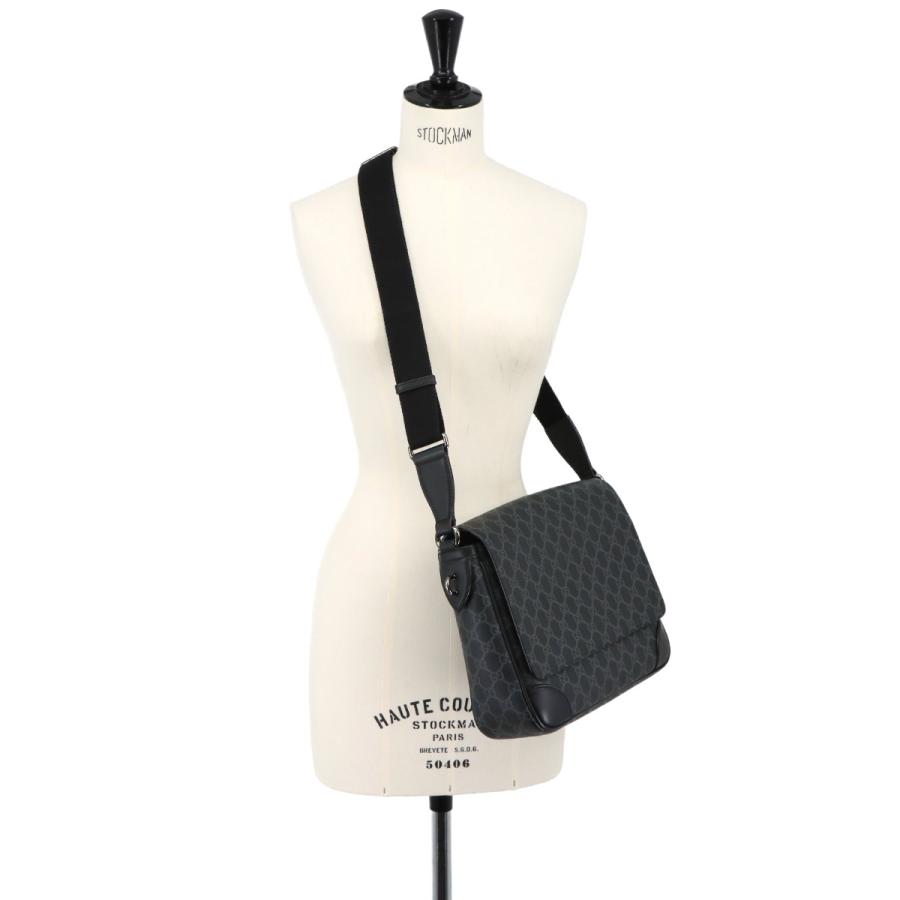 GUCCI（グッチ） 新品同様 GUCCI GGエンブレム ミディアム クロス