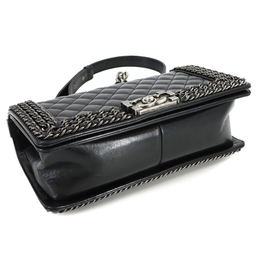 CHANEL BOYCHANELケース CHANEL（シャネル） 新品同様 ボーイシャネル チェーン ショルダー