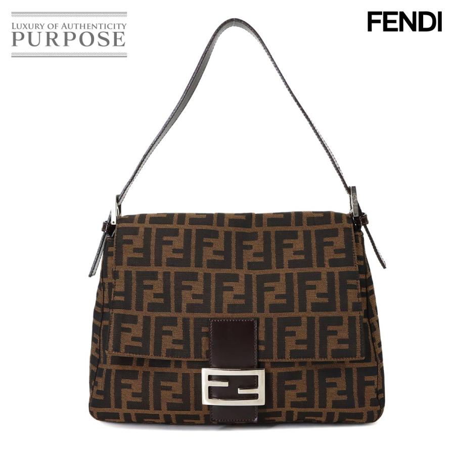 FENDI（フェンディ） 新品同様 ズッカ マンマバゲット ショルダー