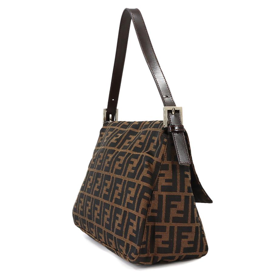FENDI（フェンディ） 新品同様 ズッカ マンマバゲット ショルダー