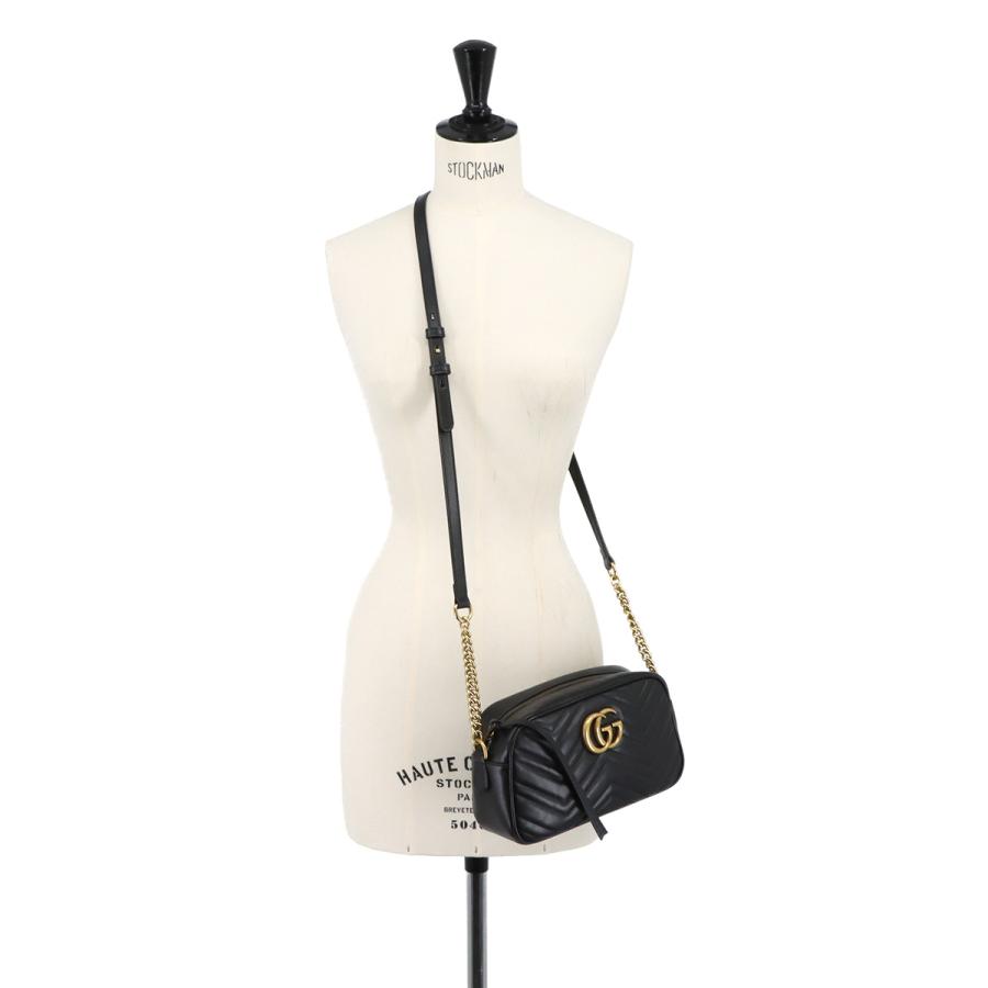 GUCCI（グッチ） 新品同様 GUCCI GG マーモント チェーン ショルダー