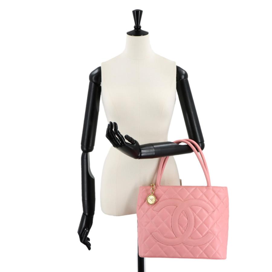 CHANEL（シャネル） 新品同様 復刻トート バッグ キャビアスキン