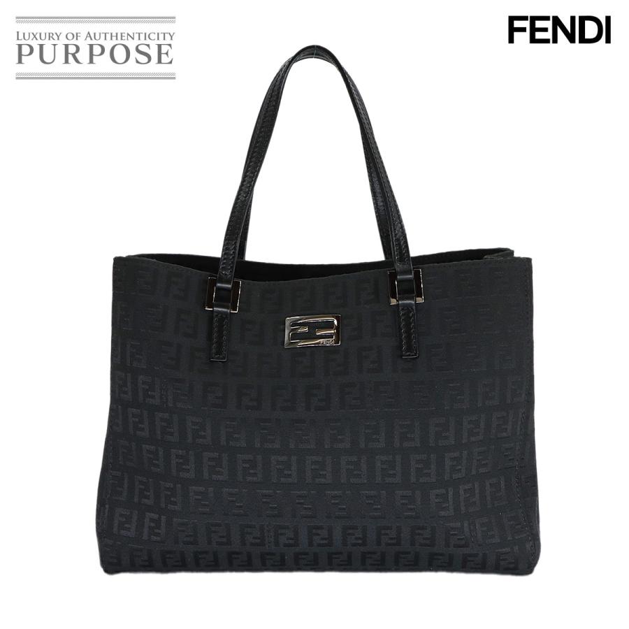 FENDI フェンディ トートバッグ ズッキーノ FENDI（フェンディ） 新品同様 ズッキーノ トート バッグ キャンバス