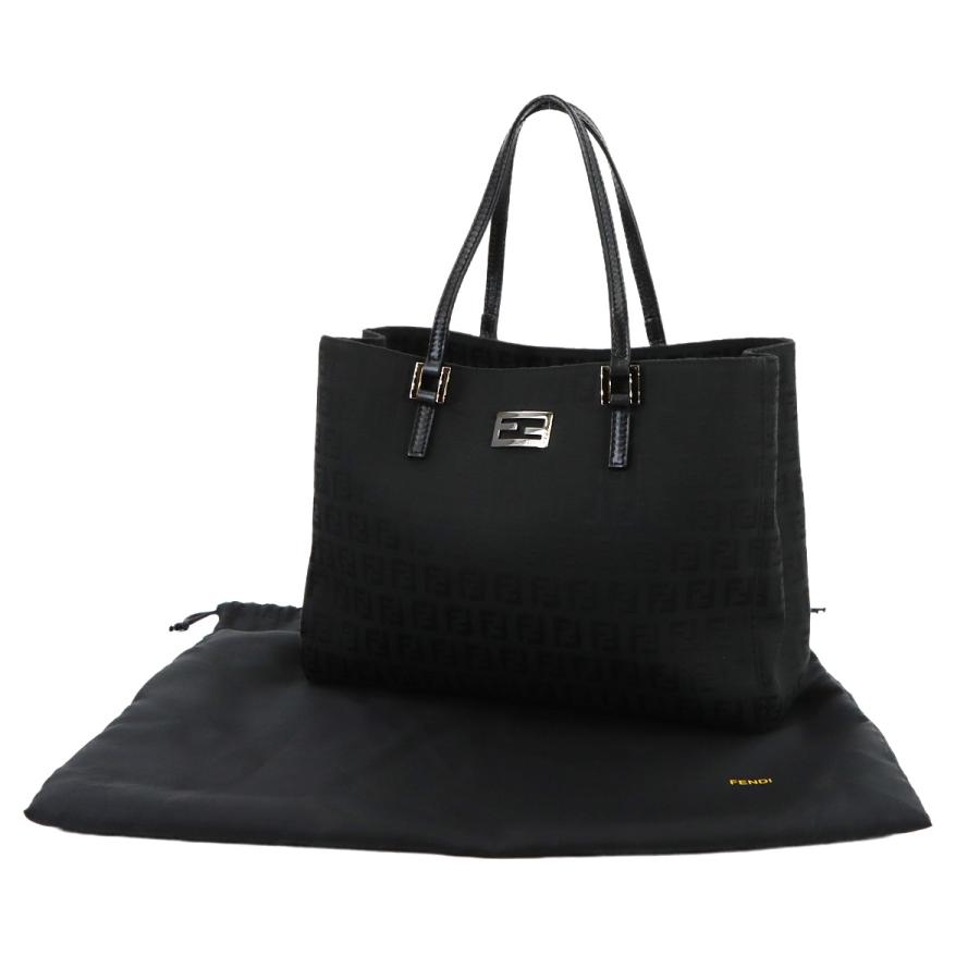 FENDI フェンディ ズッキーノ トートバッグ FENDI（フェンディ） 新品同様 ズッキーノ トート バッグ キャンバス