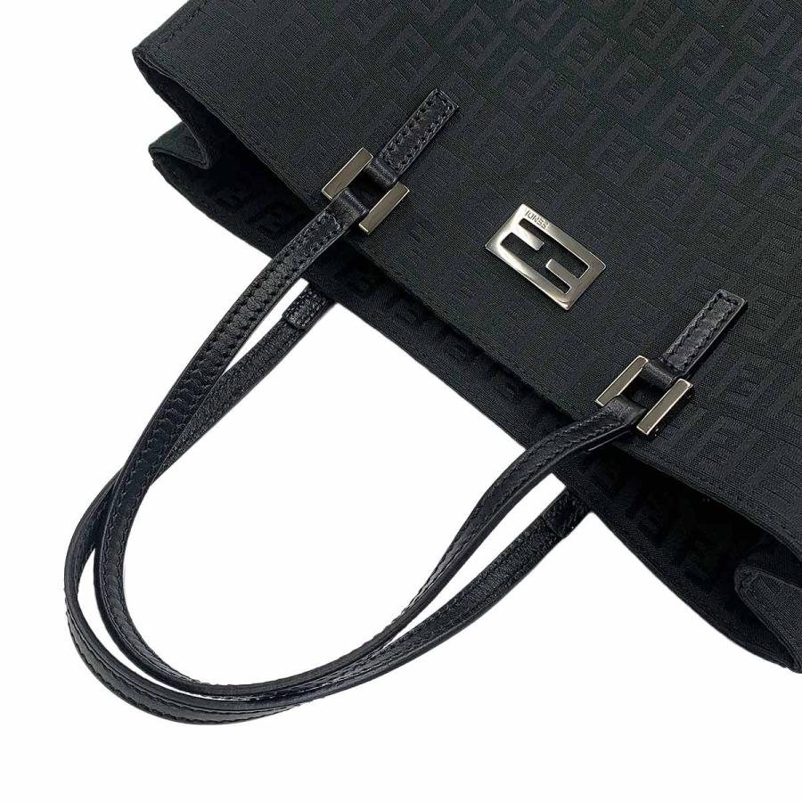 FENDIバッグ FENDI（フェンディ） 新品同様 ズッキーノ トート バッグ キャンバス