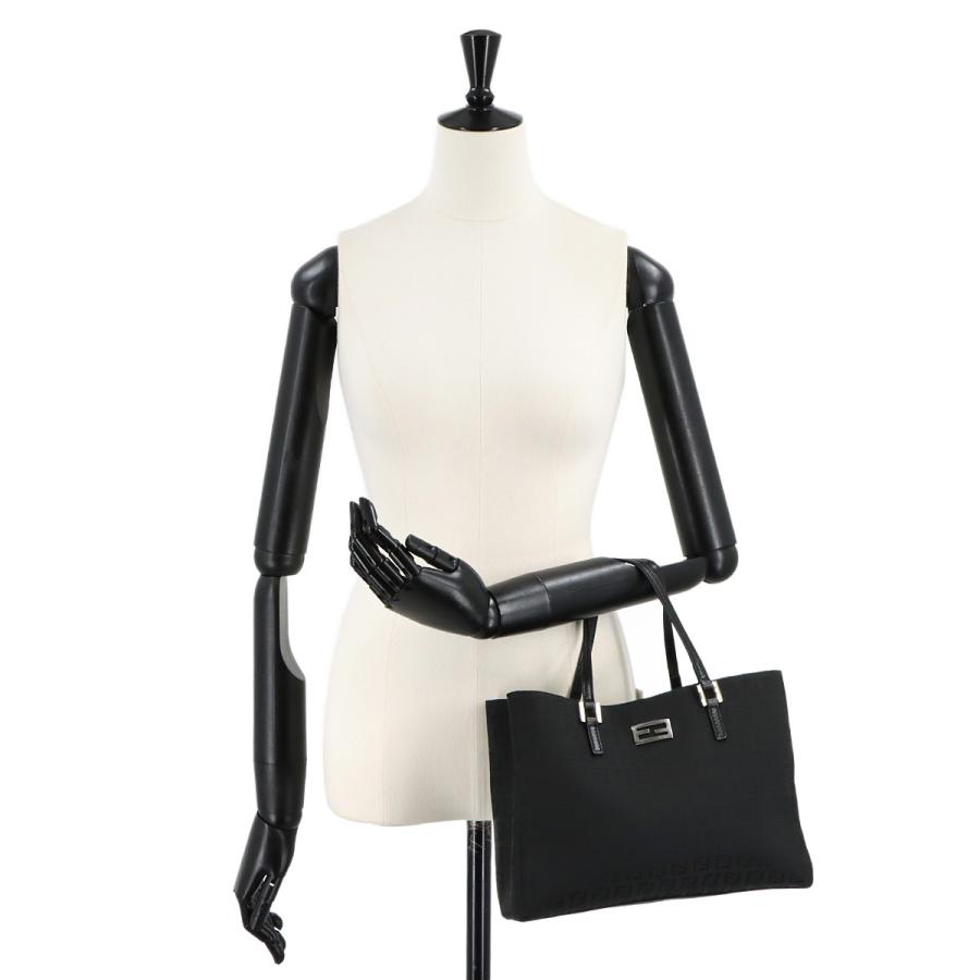 FENDIバッグ FENDI（フェンディ） 新品同様 ズッキーノ トート バッグ キャンバス