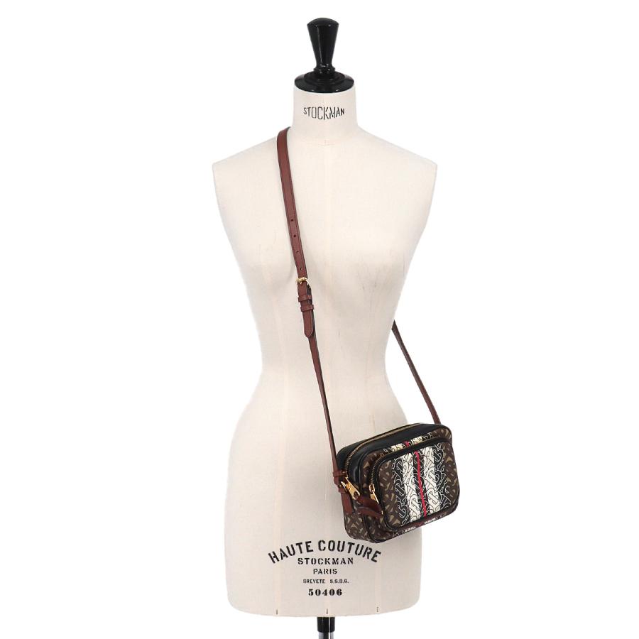 BURBERRY（バーバリー） 新品同様 BURBERRY TB モノグラム ストライプ 
