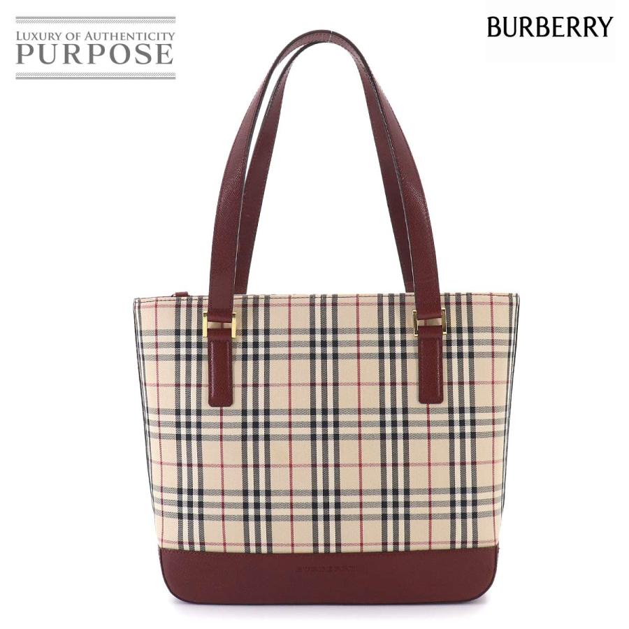 BURBERRY（バーバリー） 新品同様 ノバチェック ハンド バッグ