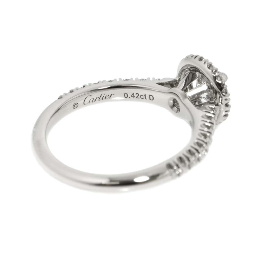 Cartier（カルティエ） デスティネ リング ダイヤ 0.42ct E/VVS1/3EX