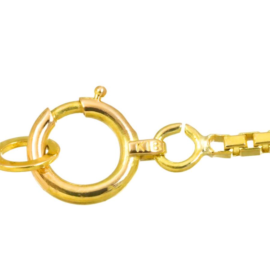 K18 YG ベネチアン ネックレス 41cm イエローゴールド 750 Necklace 
