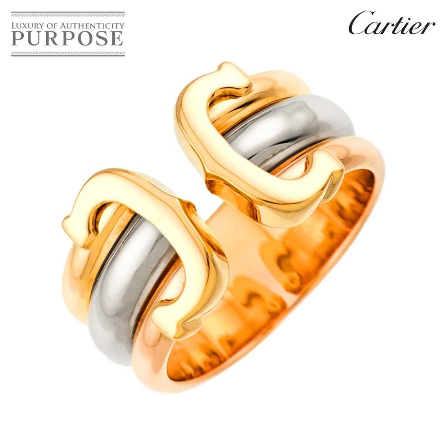 Cartier（カルティエ） Cartier C2 #51 リング K18 YG WG PG スリー 