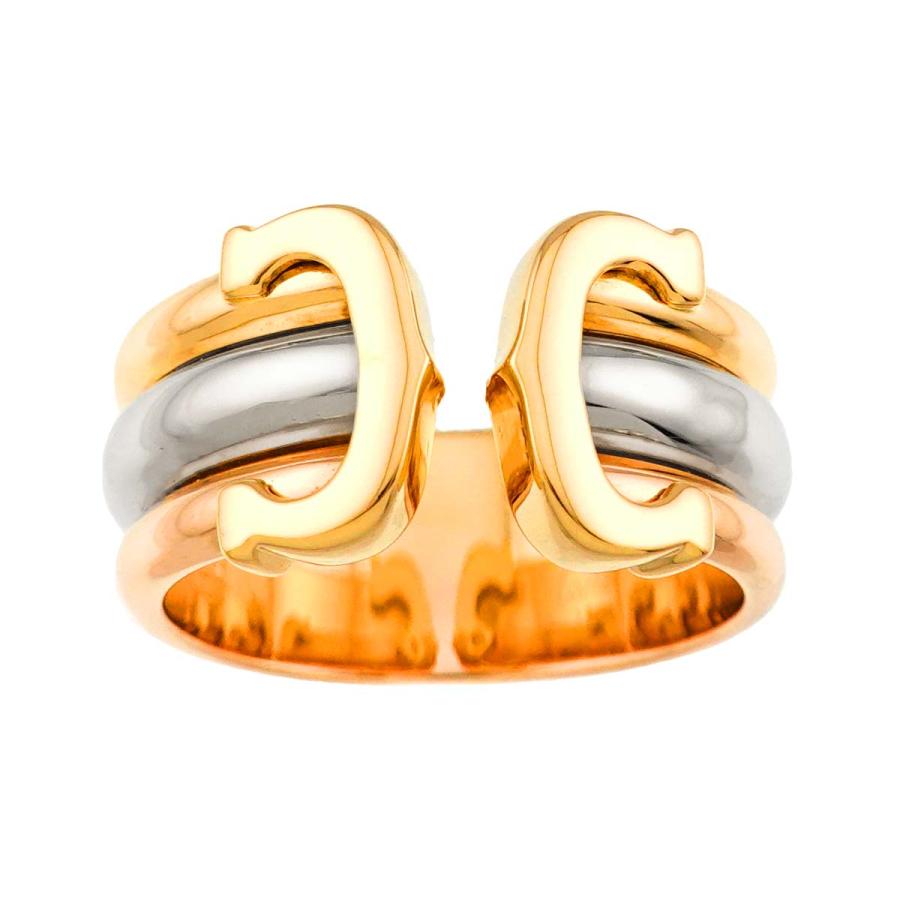 Cartier（カルティエ） Cartier C2 #51 リング K18 YG WG PG スリー 