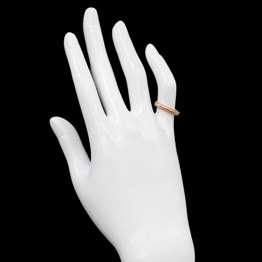 TIFFANY&Co.（ティファニー） ミルグレイン 8.5号 リング K18 PG