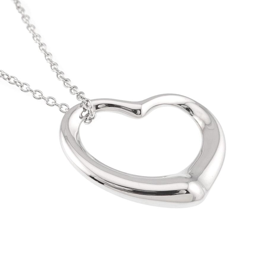 TIFFANY&Co.（ティファニー） オープンハート ネックレス 幅27mm 45cm