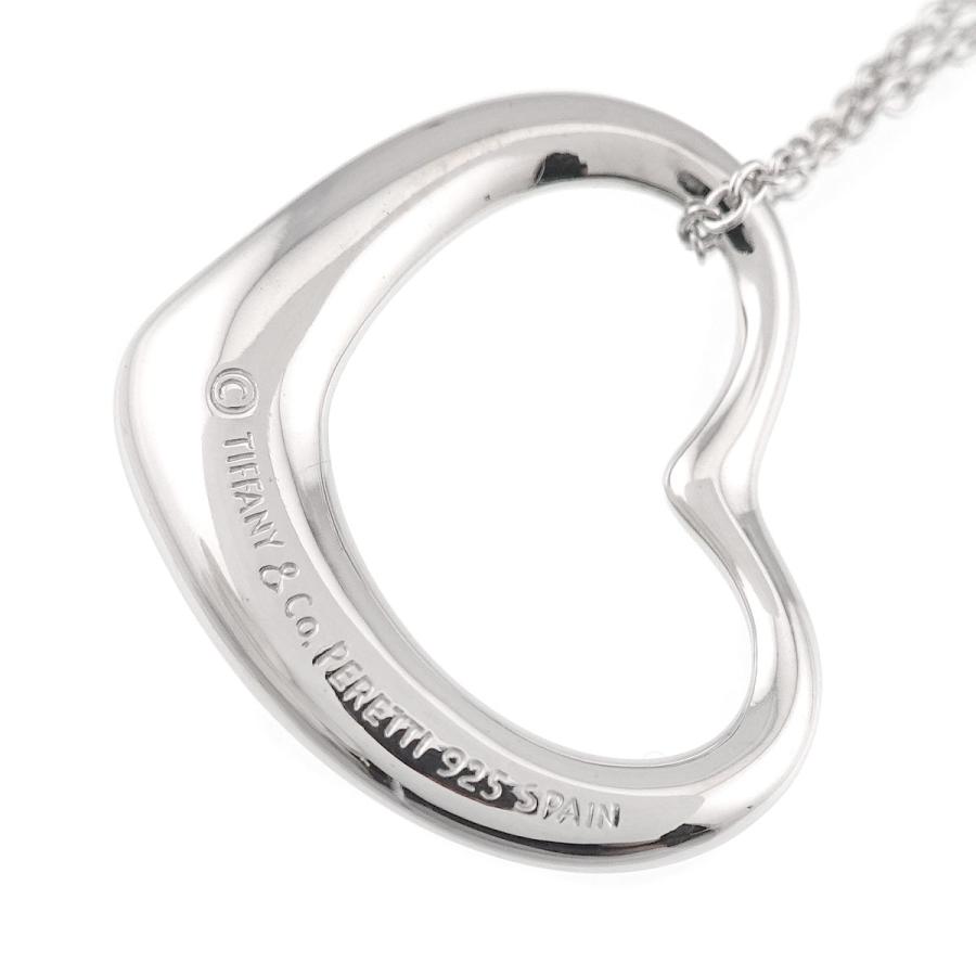 TIFFANY&Co.（ティファニー） オープンハート ネックレス 幅27mm 45cm
