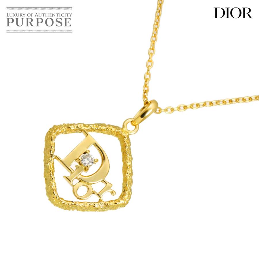 M Christian Dior オム　ネックレス　ダイヤモンド　ゴールド Christian Dior（クリスチャン・ディオール） クリスチャン ディオール
