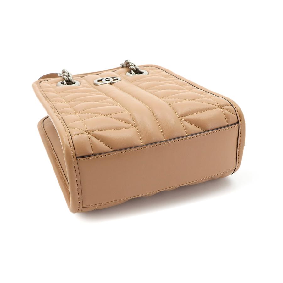 GUCCI（グッチ） 新品同様 GUCCI GGマーモント キルティング ミニ 2way