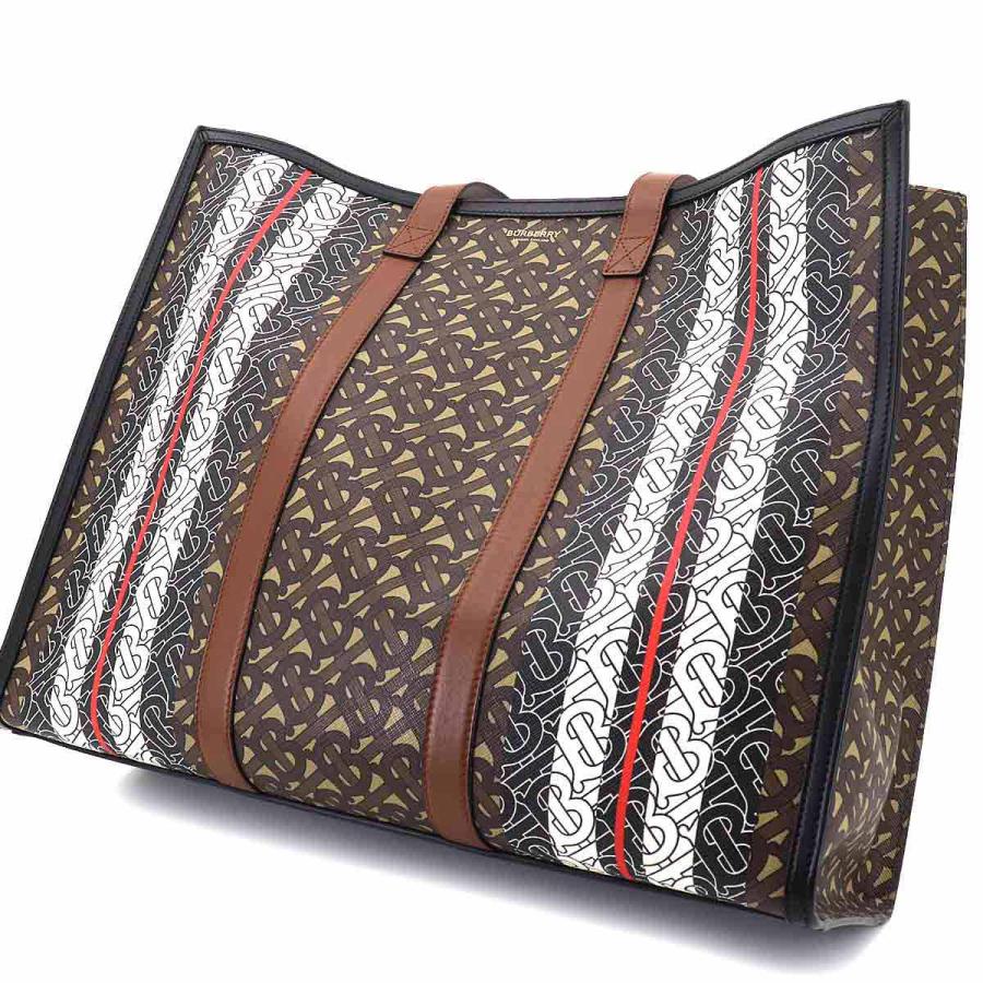 BURBERRY（バーバリー） 新品同様 BURBERRY TBモノグラム ストライプ