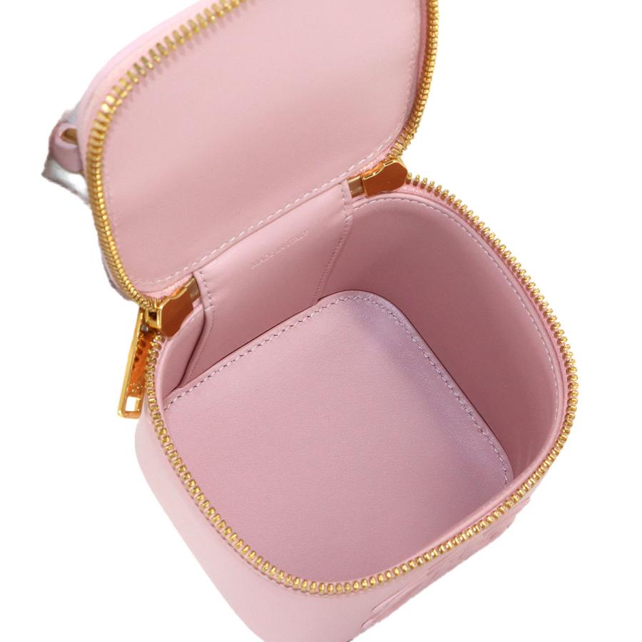 未使用 展示品 セリーヌ CELINE トリオンフ ミニ バニティ ケース 2way ハンド ショルダー バッグ レザー ライトピンク 10J763DR8 90320960_6