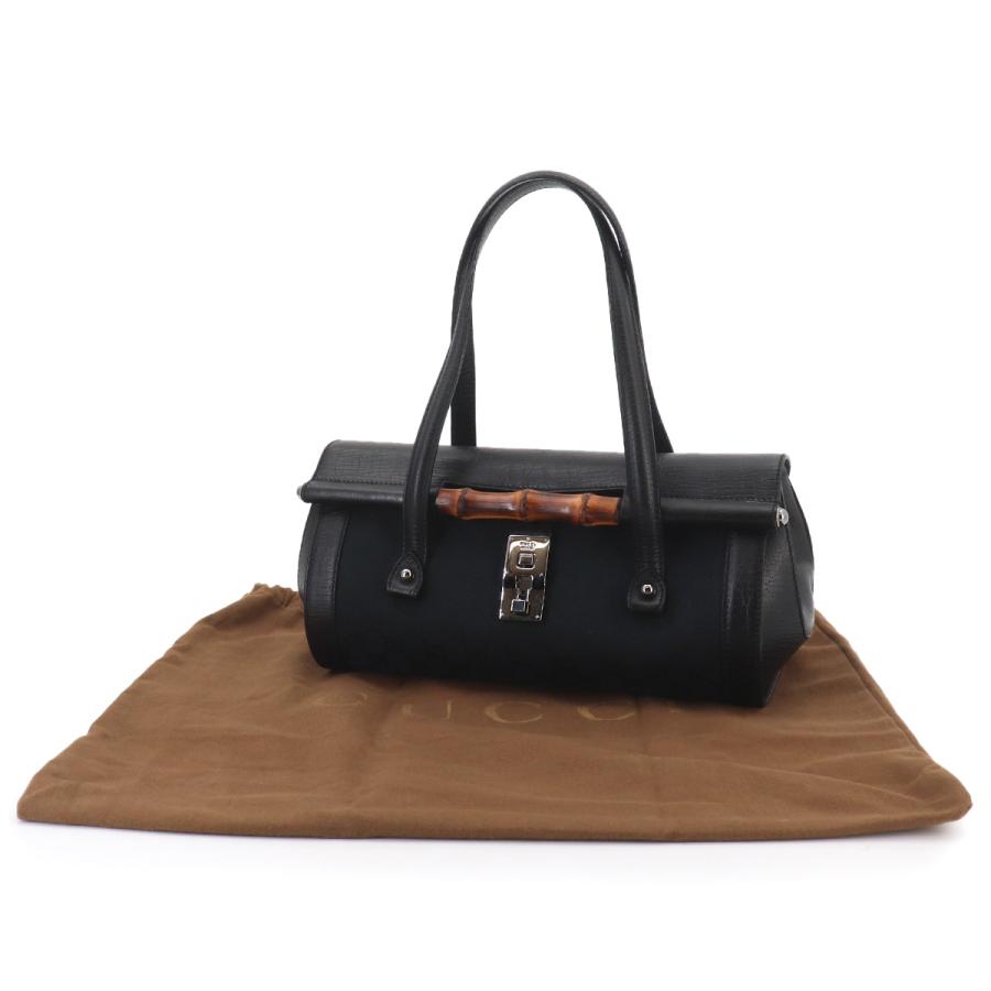 【GUCCI】バンブーハンドル GGキャンバス トートバッグ ハンドバッグ GUCCI（グッチ） 美品 バンブー ハンド バッグ GGキャンバス レザー