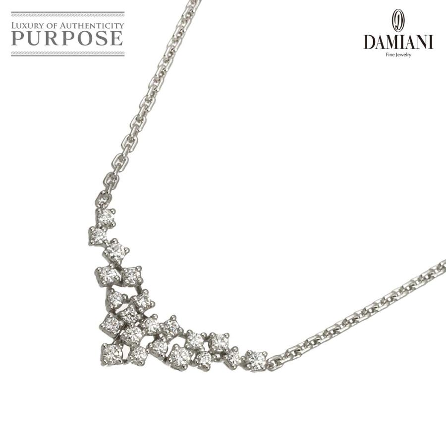 DAMIANI（ダミアーニ） ミモザ ダイヤ ネックレス 42cm K18 WG