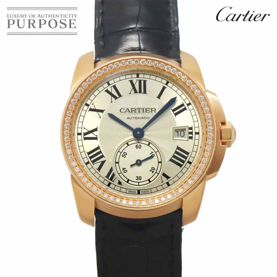 Cartier（カルティエ） カリブル ドゥ WF100013 ベゼル ダイヤ 腕時計