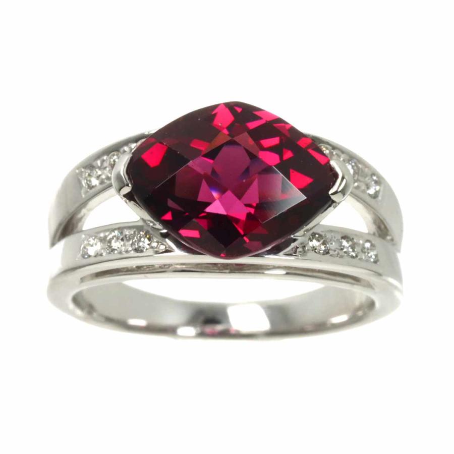 TASAKI（タサキ） TASAKI 12号 リング ガーネット 4.33ct ダイヤ 0.11