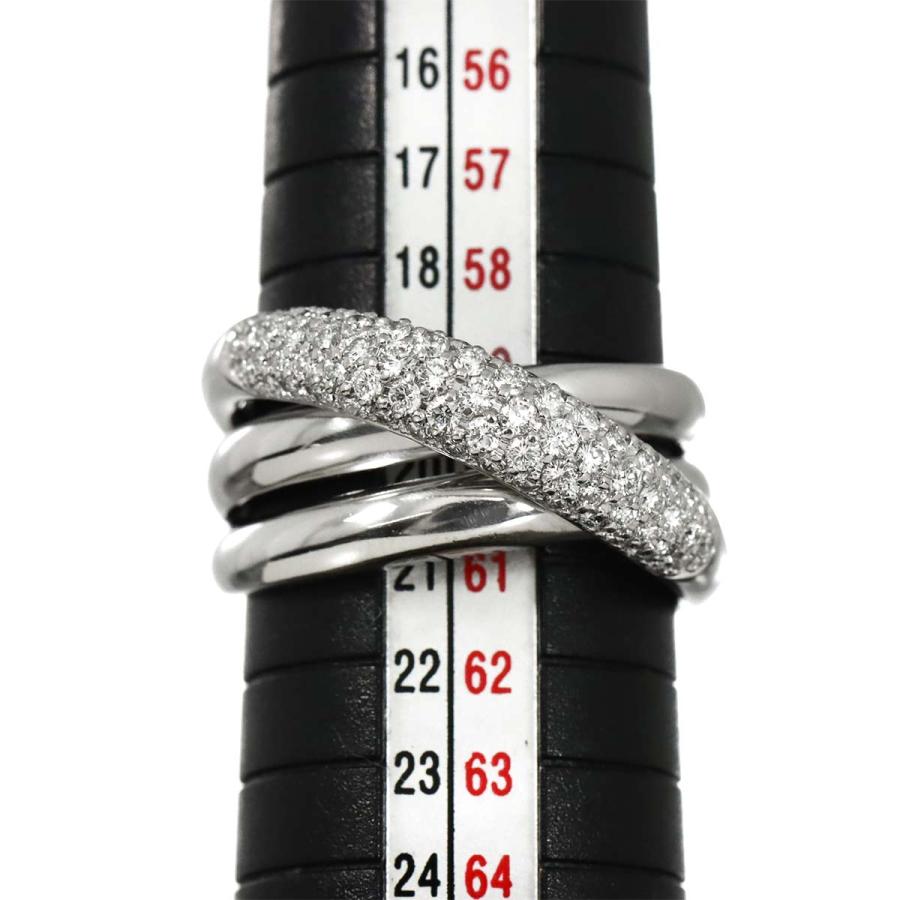 CELINE（セリーヌ） CELINE 20号 リング ダイヤ 0.83ct Pt プラチナ 