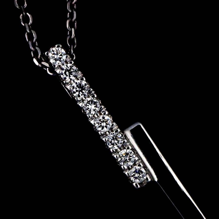 VENDOME AOYAMA（ヴァンドーム青山） ダイヤ ネックレス 40cm K18 WG