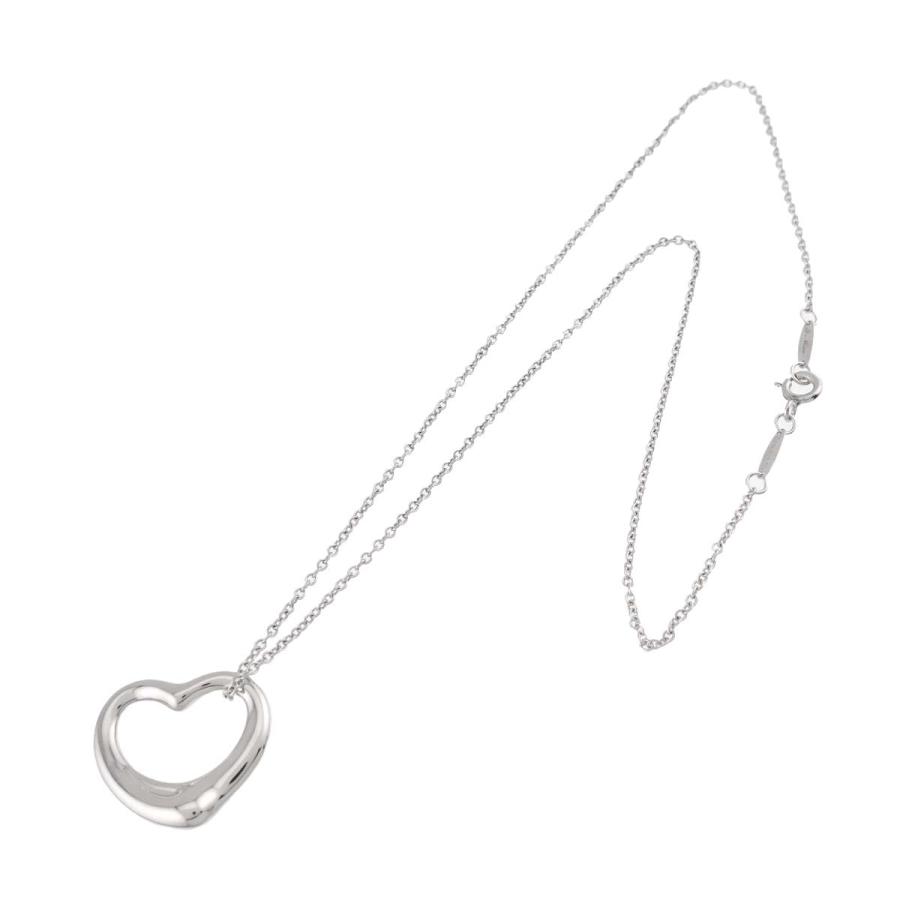 TIFFANY&Co.（ティファニー） オープンハート ネックレス 幅22mm 40cm