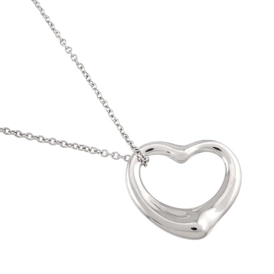 TIFFANY&Co.（ティファニー） オープンハート ネックレス 幅22mm 40cm