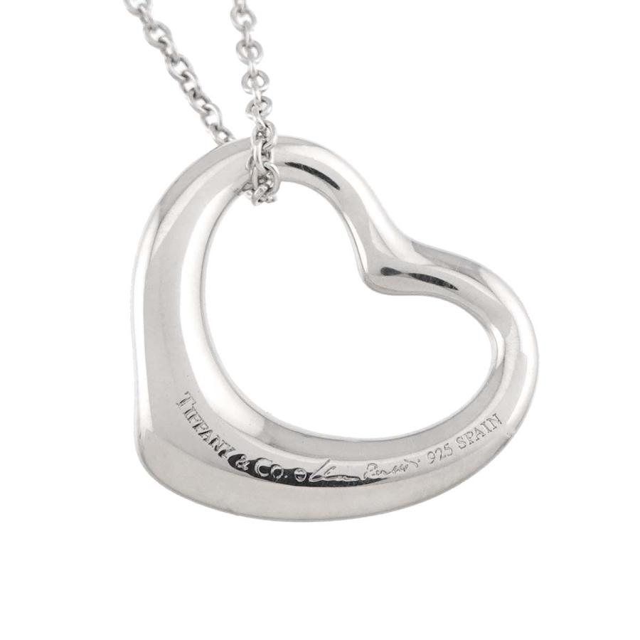 TIFFANY&Co.（ティファニー） オープンハート ネックレス 幅22mm 40cm